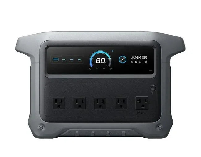 Anker SOLIX C1000 Gen2 Portable Solar Generator with Anker 200W Portable Solar Panel - Green Vista Living