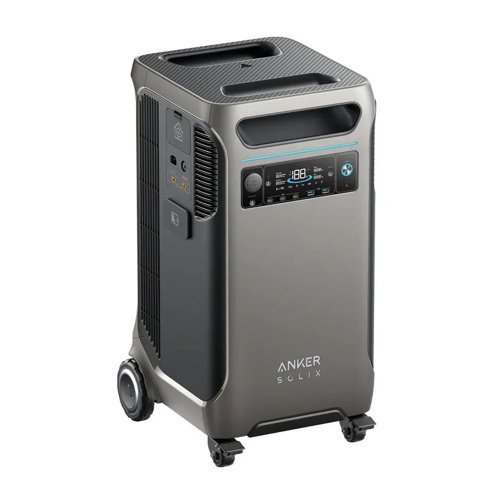 Anker SOLIX F3800 Solar Generator Kits (With a Free Anker SOLIX F3800 Protective Cover Bag) - Green Vista Living