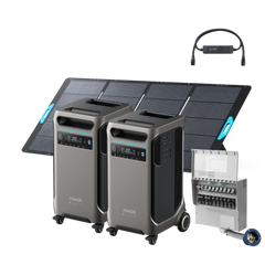 Anker SOLIX F3800 x 2 + Double Power Hub (With a Free Anker SOLIX F3800 Protective Cover Bag) - Green Vista Living