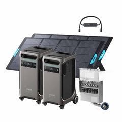 Anker SOLIX F3800 x 2 + Double Power Hub (With a Free Anker SOLIX F3800 Protective Cover Bag) - Green Vista Living