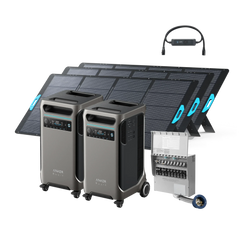 Anker SOLIX F3800 x 2 + Double Power Hub (With a Free Anker SOLIX F3800 Protective Cover Bag) - Green Vista Living