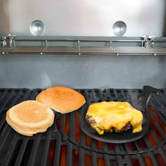 Arteflame 6" Burger Pucks - Grill Juicy Good Burgers with Arteflame Mini Griddles for BBQ Grills (set of 2) - Green Vista Living
