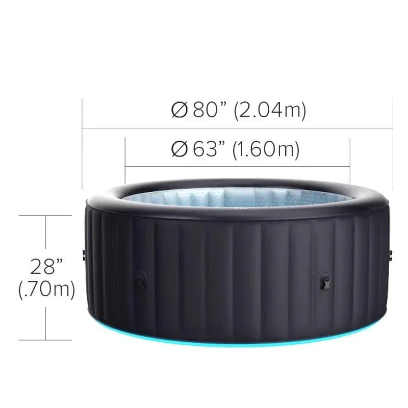 MSpa Aurora - Urban Series Hot Tub | 6 Persons - Green Vista Living