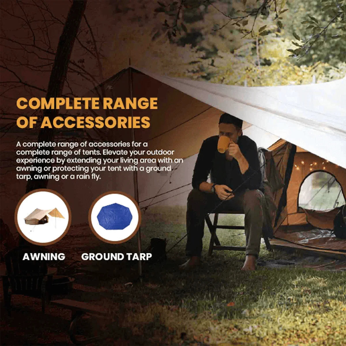 20' Avalon Bell Tent - Green Vista Living