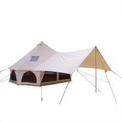 Awning for Bell tents - Green Vista Living