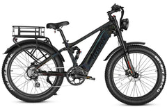 Vitilan T7PRO Full Suspension Mountain E-bike - Green Vista Living