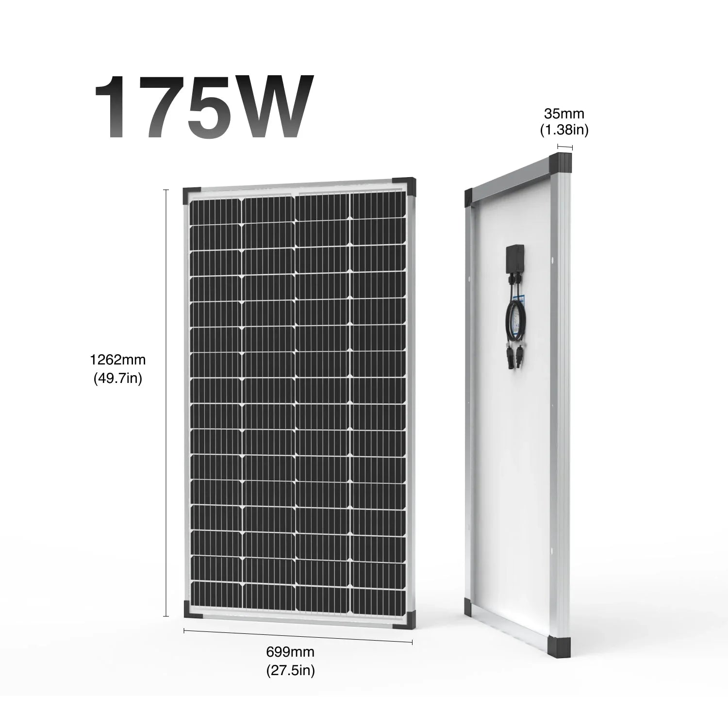 ACOPOWER Mono Solar Panel——100W,175W,200W - Green Vista Living