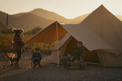 Awning for Bell tents - Green Vista Living