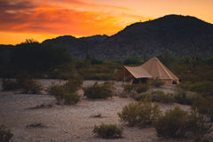 Awning for Bell tents - Green Vista Living