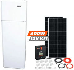 Kodiak 9 cu ft Solar (DC) Refrigerator and 400 Watt Solar Power Kit
