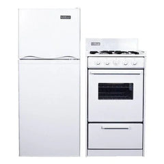 Kodiak Matching Set - 6 cu ft DC Refrigerator Freezer and 20" Propane Range