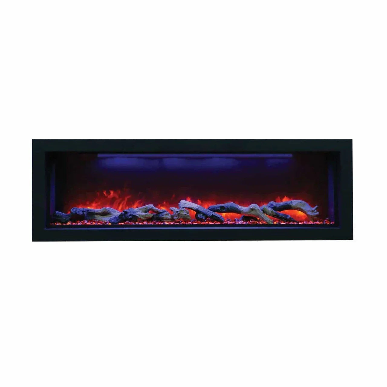 Amantii Panorama BI-72-DEEP-OD Deep 72 Inch linear Indoor or Outdoor Electric Fireplace - Green Vista Living