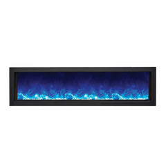 Amantii Panorama BI-88-DEEP-OD Deep 88 Inch linear Indoor or Outdoor Electric Fireplace - Green Vista Living