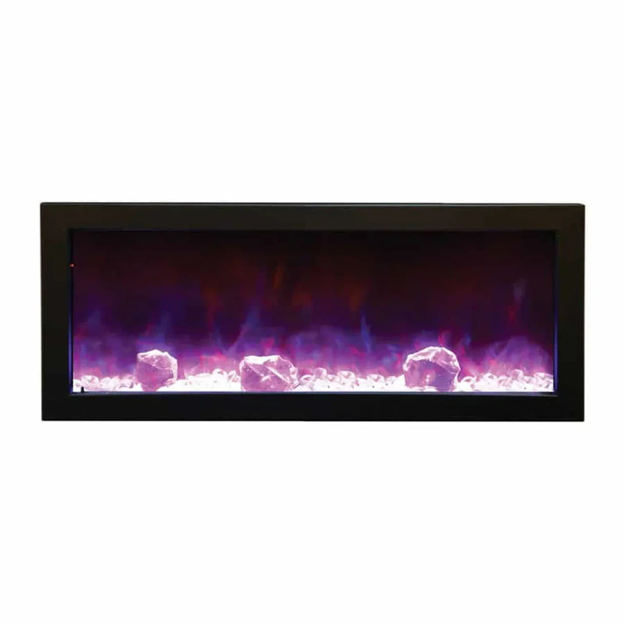 Amantii 72 Inch Panorama Slim BI-72-SLIM-OD Linear Indoor or Outdoor Electric Fireplace - Green Vista Living