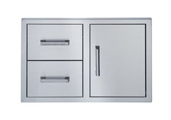 Primo Single Door With Double Drawer, 34-In. BSAW3422SD