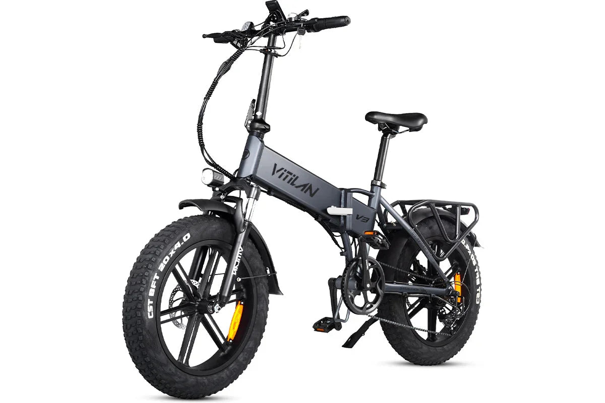 Vitilan V3 2.0 Folding Fat Tires Adult All Terrain Electric Bike - Green Vista Living