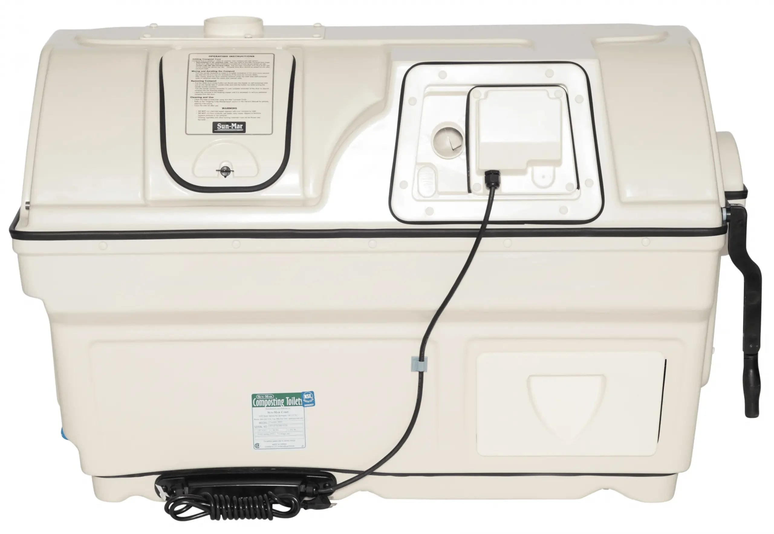 Sun-Mar CenTrex 2000 Central Composting Toilet System - Green Vista Living