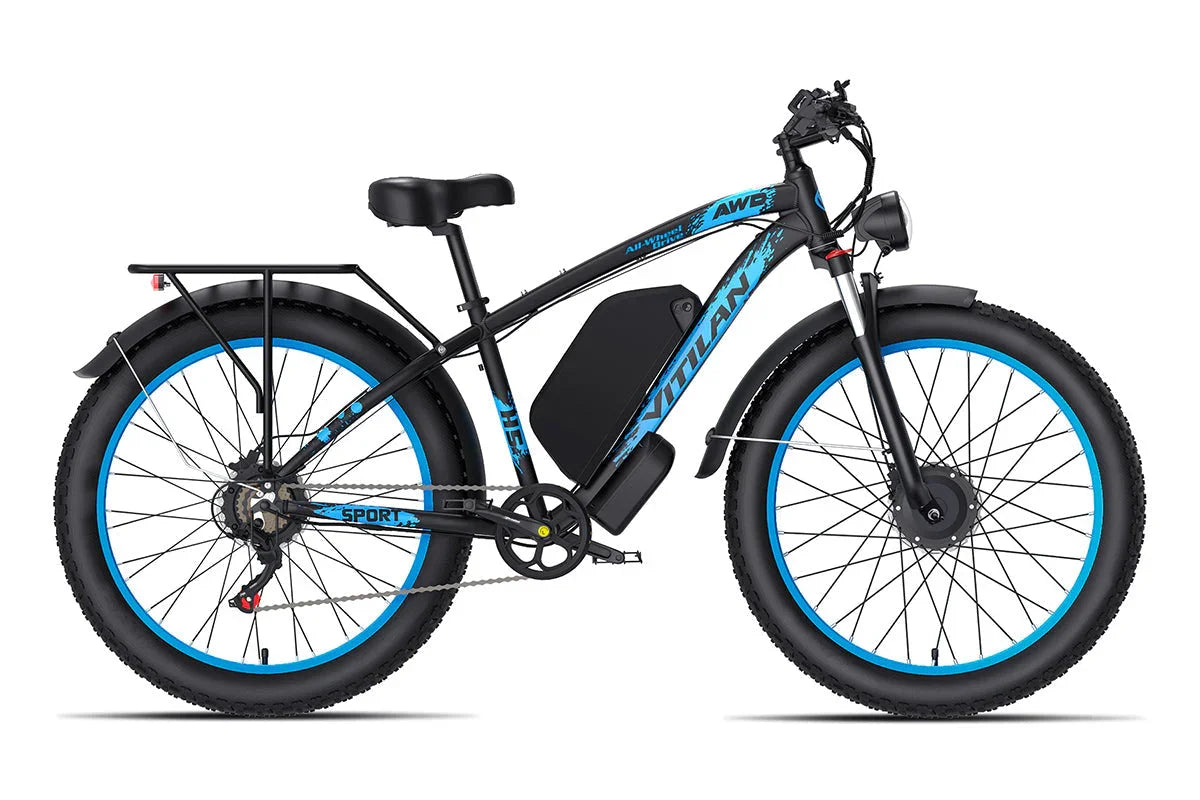 Vitilan H5 Dual Motor Fat Tire Electric Bike - Green Vista Living
