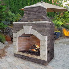 Cal Flame FRP-909-1 Outdoor Fireplace