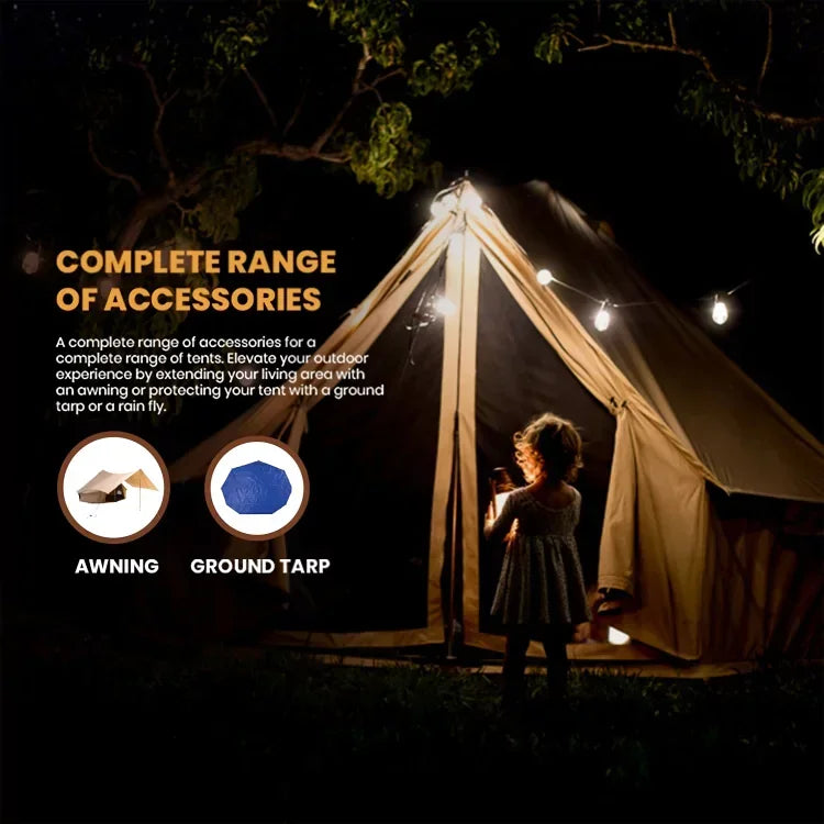 10' Regatta Bell Tent - Green Vista Living