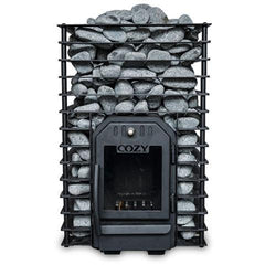 Cozy Heat Quattro 12kW Wood Burning Sauna Stove - Green Vista Living