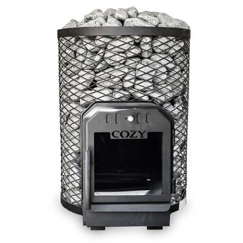 Cozy Heat O Thru-Wall 18kW Wood Burning Sauna Stove - Green Vista Living