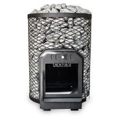 Cozy Heat O Thru-Wall 18kW Wood Burning Sauna Stove - Green Vista Living