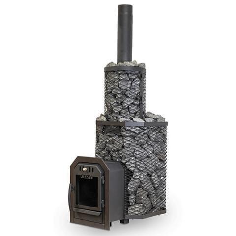 Cozy Heat Thru-Wall 18kW Wood Burning Sauna Stove - Green Vista Living