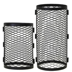Cozy Heat Grid H500 Chimney Cover, Grid Black Stainless Steel - Green Vista Living