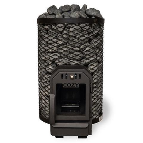 Cozy Heat O Thru-Wall 18kW Wood Burning Sauna Stove - Green Vista Living