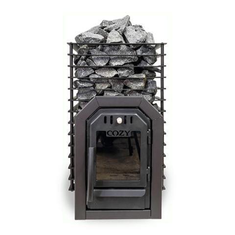 Cozy Heat Quattro Thru-Wall 18kW Wood Burning Sauna Stove - Green Vista Living