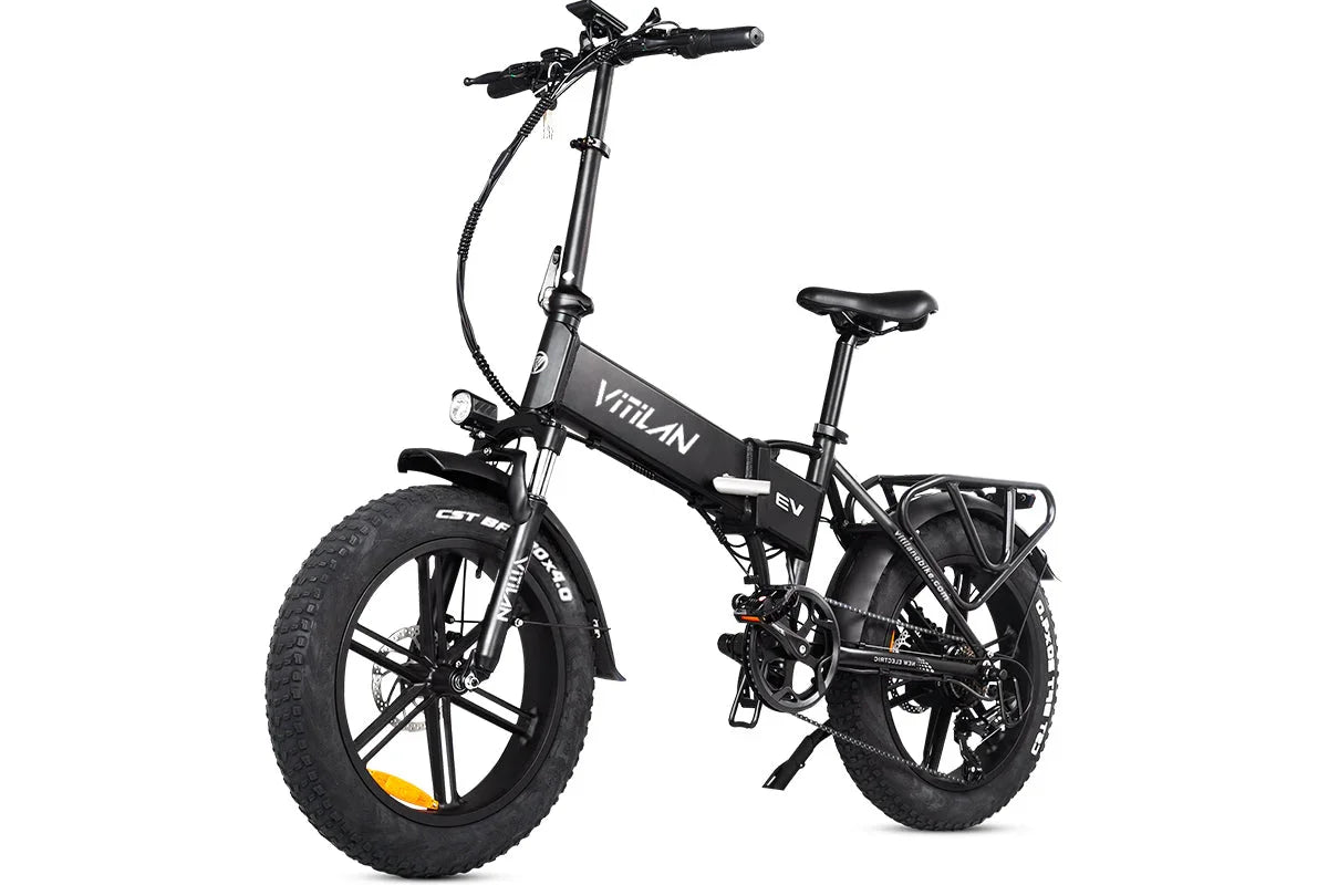 Vitilan V3 2.0 Folding Fat Tires Adult All Terrain Electric Bike - Green Vista Living