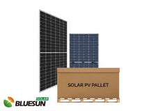 BlueSun 460W Pallet of Bifacial Solar Panels | 36 Panels - Green Vista Living