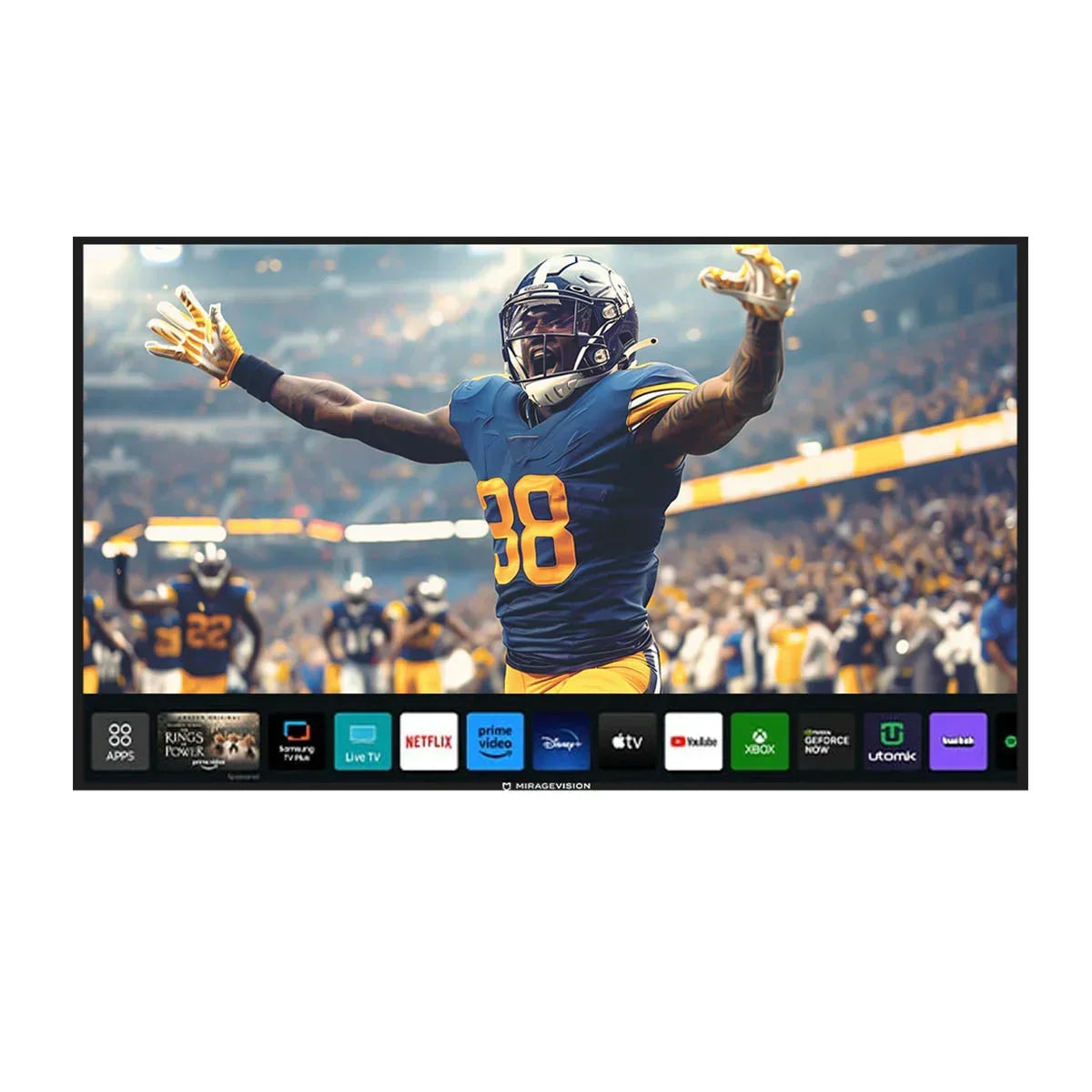 Diamond Series - Samsung by MirageVision Full Sun Outdoor TV - Green Vista Living