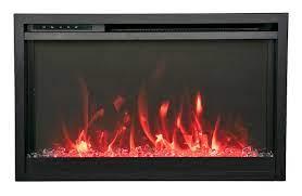 Amantii Traditional Extra slim 26 Inch Modern Smart Electric Fireplace - Green Vista Living