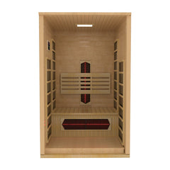 Golden Designs "Gracia" Full Spectrum Infrared Sauna 1-Person w/ Hemlock DYN-6119-03-FS