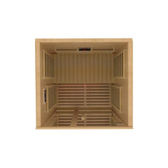 Golden Designs "Gracia" Full Spectrum Infrared Sauna 1-Person w/ Hemlock DYN-6119-03-FS