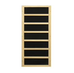 Golden Designs Low EMF 2-Person Dynamic "Santiago" Infrared Sauna with Hemlock Wood | Model: DYN-6209-01