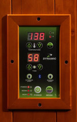 Golden Design Ultra Low EMF 2-Person Dynamic "Versailles" FAR Infrared Sauna with Hemlock Wood | Model: DYN-6202-03 Elite