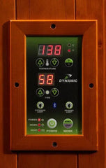 Golden Design Ultra Low EMF 2-Person Dynamic "Versailles" FAR Infrared Sauna with Hemlock Wood | Model: DYN-6202-03 Elite