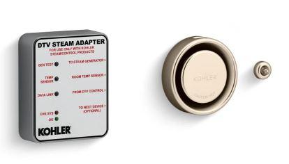 Kohler K-5548-K1 Invigoration DTV+ Series Steam Adapter Kit (5kW to 15kW) - Green Vista Living