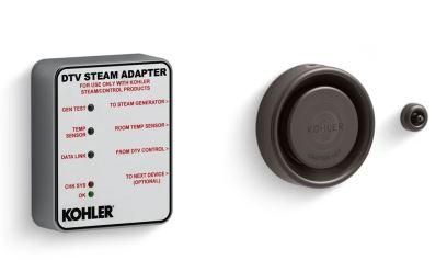 Kohler K-5548-K1 Invigoration DTV+ Series Steam Adapter Kit (5kW to 15kW) - Green Vista Living