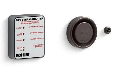 Kohler K-5548-K1 Invigoration DTV+ Series Steam Adapter Kit (5kW to 15kW) - Green Vista Living