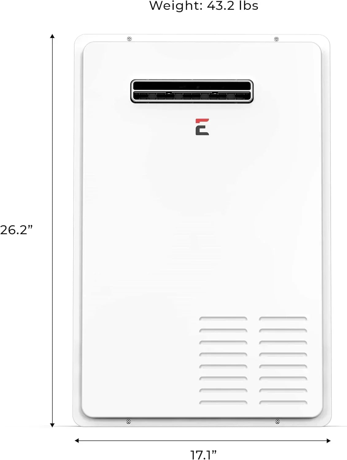 Eccotemp Builder Grade 7.0 GPM Outdoor Liquid Propane Tankless Water Heater - Green Vista Living