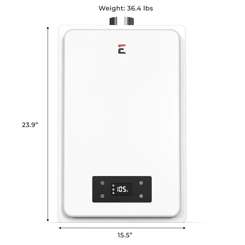 Eccotemp Builder Series 6.0 GPM Indoor Natural Gas Tankless Water Heater - Green Vista Living