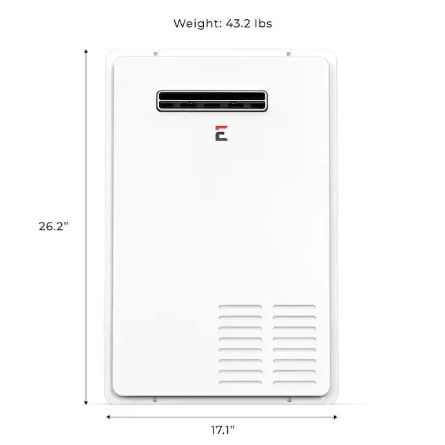Eccotemp Builder Series 7.0 GPM Outdoor Natural Gas Tankless Water Heater - Green Vista Living