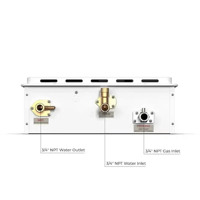 Eccotemp Builder Series 7.0 GPM Outdoor Natural Gas Tankless Water Heater - Green Vista Living
