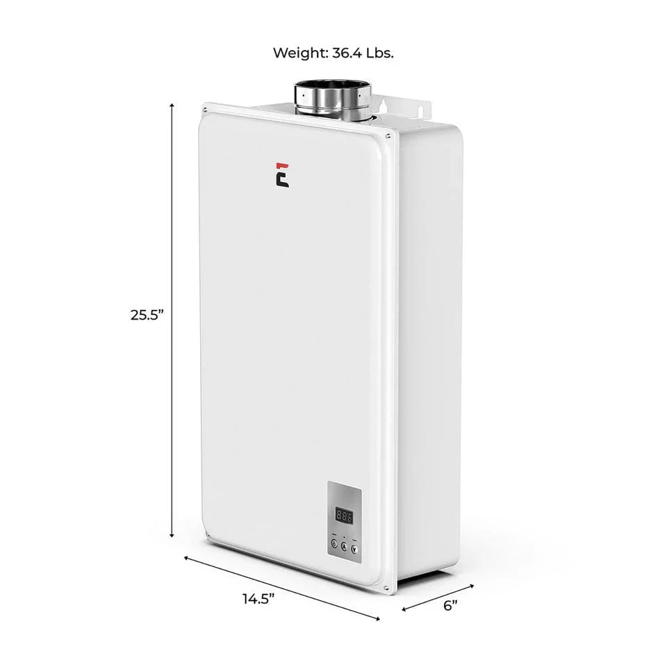 Eccotemp Builder Series Indoor 6.8 GPM Natural Gas Tankless Water Heater - Green Vista Living