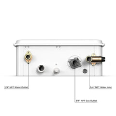 Eccotemp Builder Series Outdoor 6.8 GPM Liquid Propane Tankless Water Heater - Green Vista Living