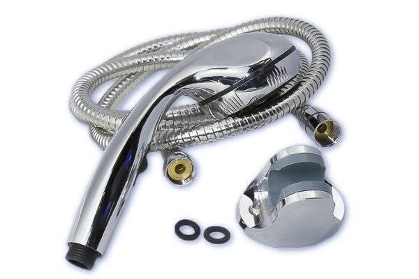 Eccotemp Chrome Shower Head And Stainless Steel Hose - Green Vista Living